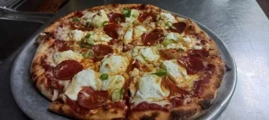 Justine's Sweet & Spicy Pizza