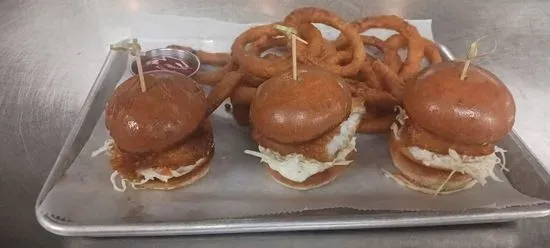 Fried Fish Sliders