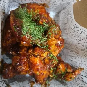 Half Wings (10) — Korean fried chicken at Kokio in Albuquerque