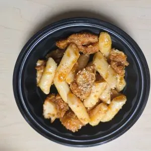 Honey Rice Stick & Chicken — Korean fried chicken at Kokio in Albuquerque