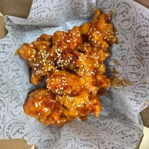 Half Boneless Chicken — Korean fried chicken at Kokio in Albuquerque