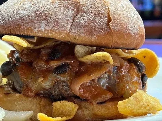 Frito Chili Burger