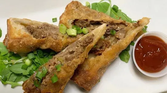 Steak and Cheese Eggrolls