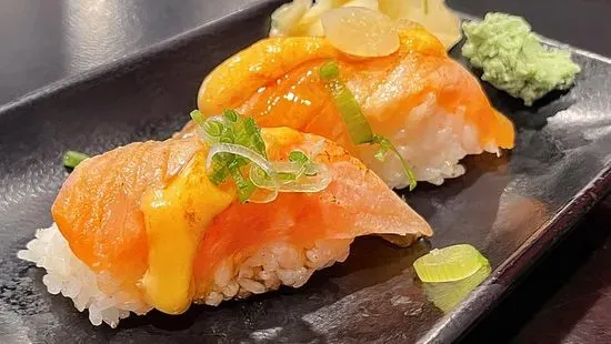 Seared salmon