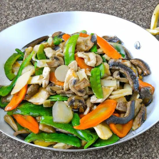 Moo Goo Gai Pan / 蘑菇鸡片