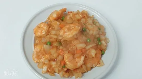 77. Hot & Spicy Shrimp / [干烧虾]