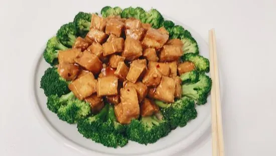 115. General Tso's Tofu / [左宗豆腐]