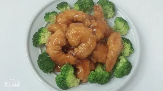 S24. General Tso's Shrimp / [左宗虾]