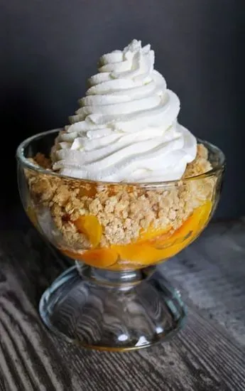 Peach Cobbler (V) (GF)