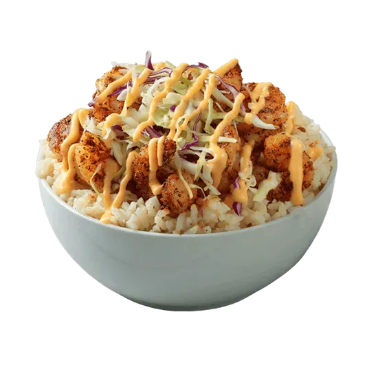 Grilled Shrimp Rice Bowl