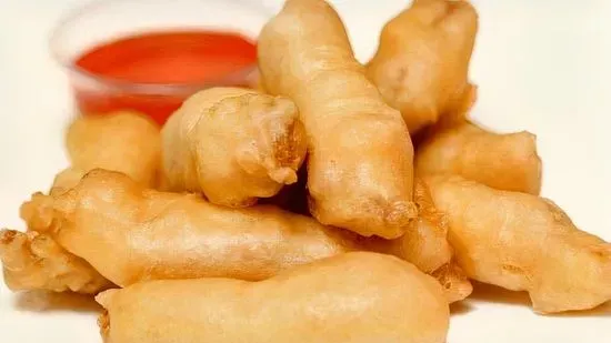 5. Chicken Fingers with Duck Sauce