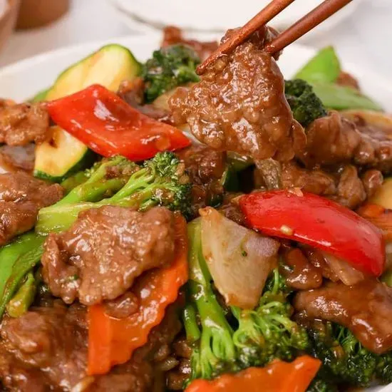 86. Beef with Mixed Vegetables