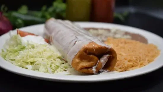 Chimichanga de Mariscos / Seafood Chimichanga