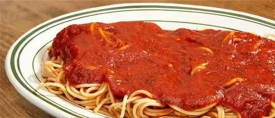 Spaghetti with Pasta Sauce