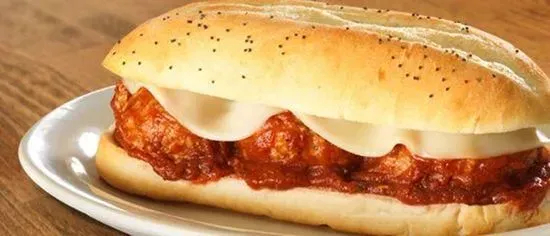 Baked Meatball Hoagy