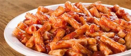 Ziti with Pasta Sauce