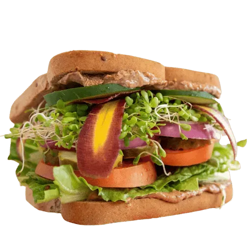 WHATS IN SEASON VEGGIE SANDWICH