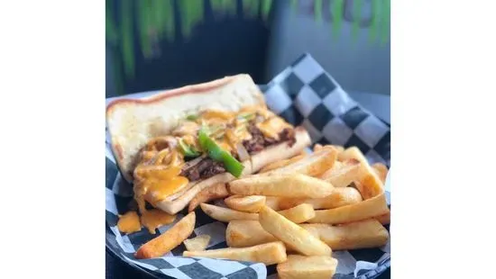 Steak & Beer Cheese Sandwich