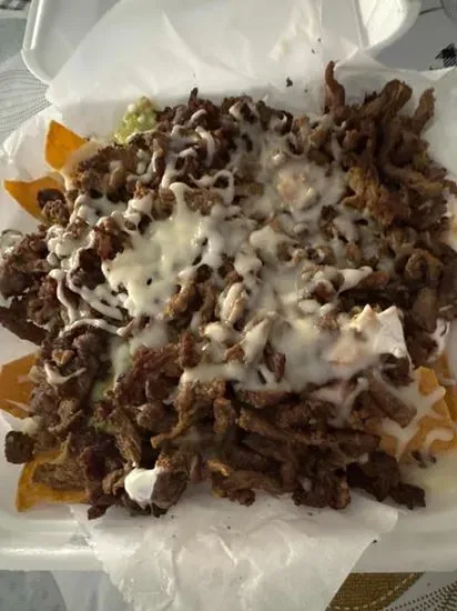 Asada Super Nachos