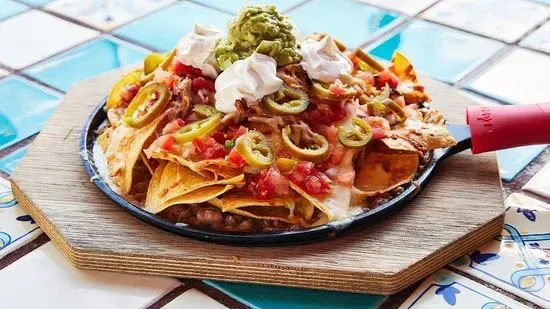 Loaded Skillet Nachos