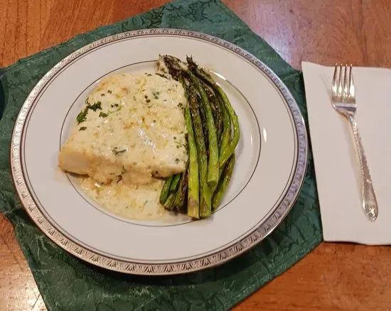 Parmesan Encrusted Halibut