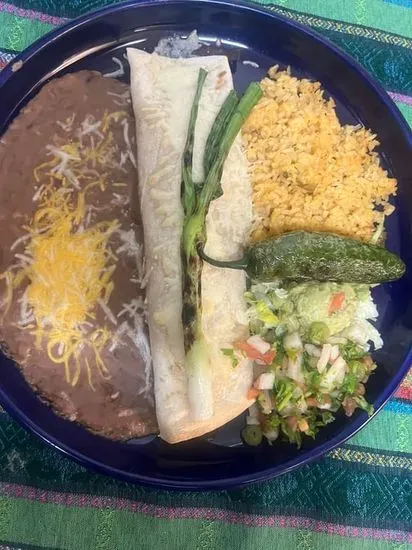 Burrito de carne azada