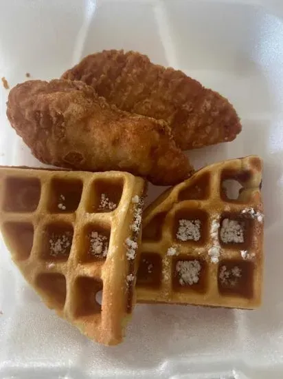 Jr. chicken waffle