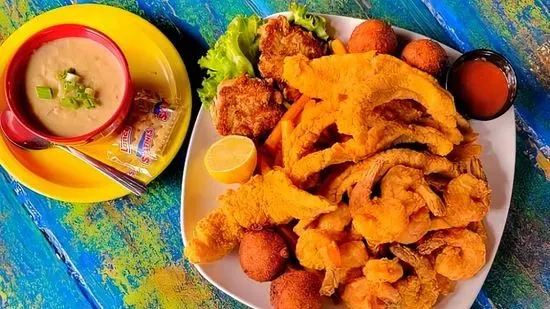 Fried Capt Platter for 2