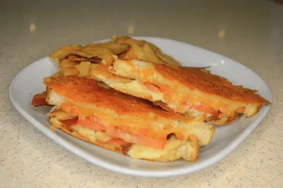 Inside and Out Grilled Cheese