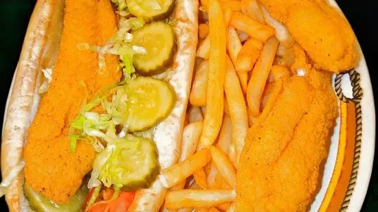 7. Fish Po' Boy