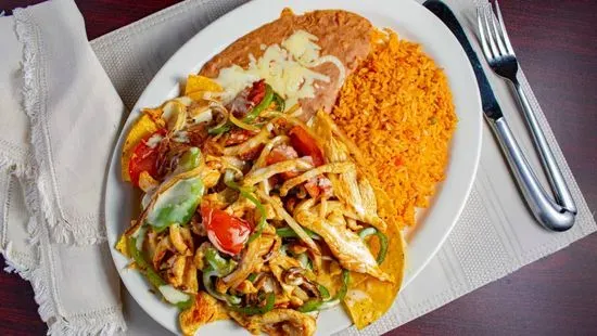 Fajitas Nachos