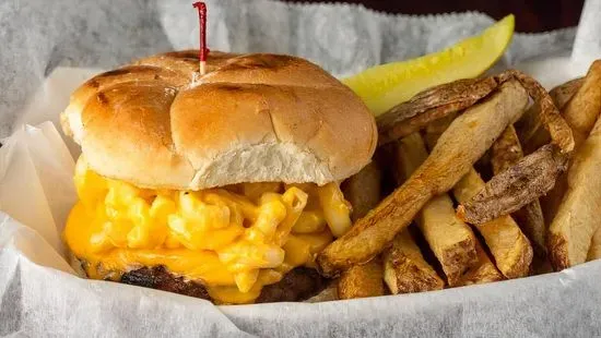 Macaroni & Cheese Burger