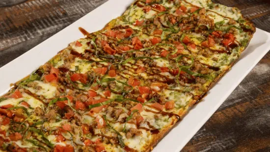Spicy Sausage Flatbread