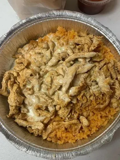 Arroz con protein choice