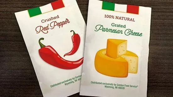 Parmesan Cheese Packet