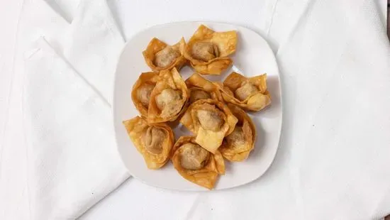 4. Fried Wontons (12)/  炸云吞