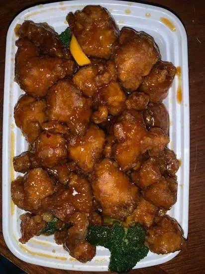 S12. Orange Flavor Chicken 陈皮鸡 