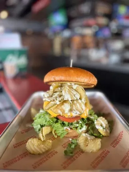 Fried Pickle Burger