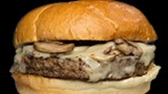 Mushroom Swiss Burger