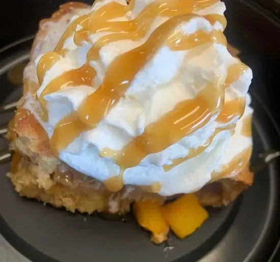 Peach Bread Pudding