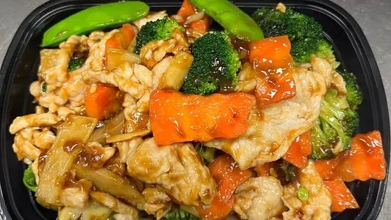 55. Chicken with Mixed Veg. 杂菜鸡