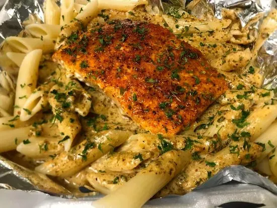 Salmon Alfredo