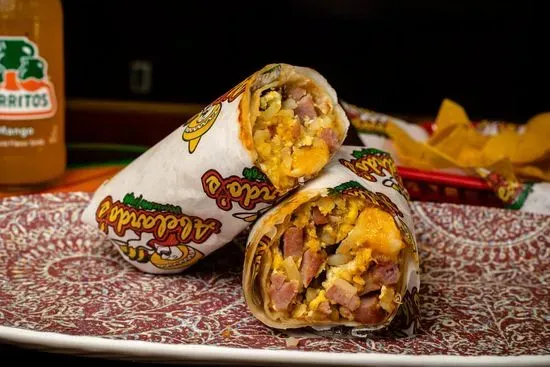 Ham Egg Burrito