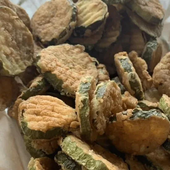 Cajun Fried Pickle Chips