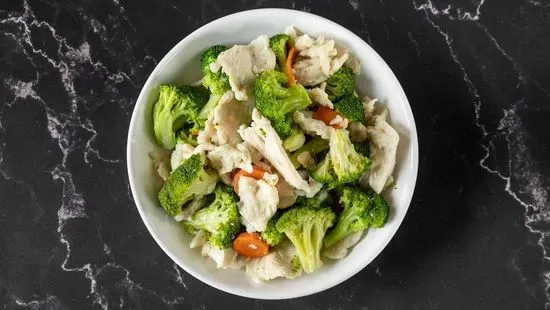 Steamed Broccoli W. Chicken