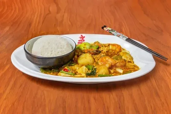 Yellow Curry Seafood (L)