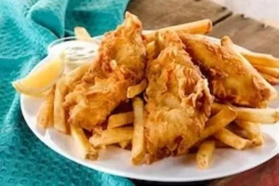 Hand-Battered Fish & Chips