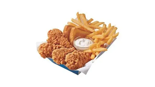 Chicken Strip Basket (4 Pieces)