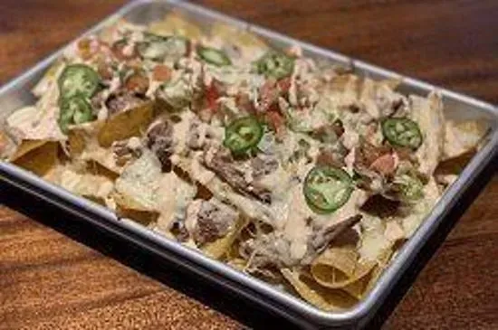 PULLED PORK NACHOS