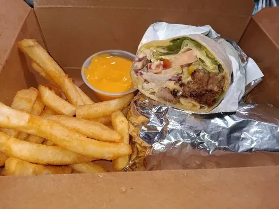 New York Chopped Cheese Burgerito